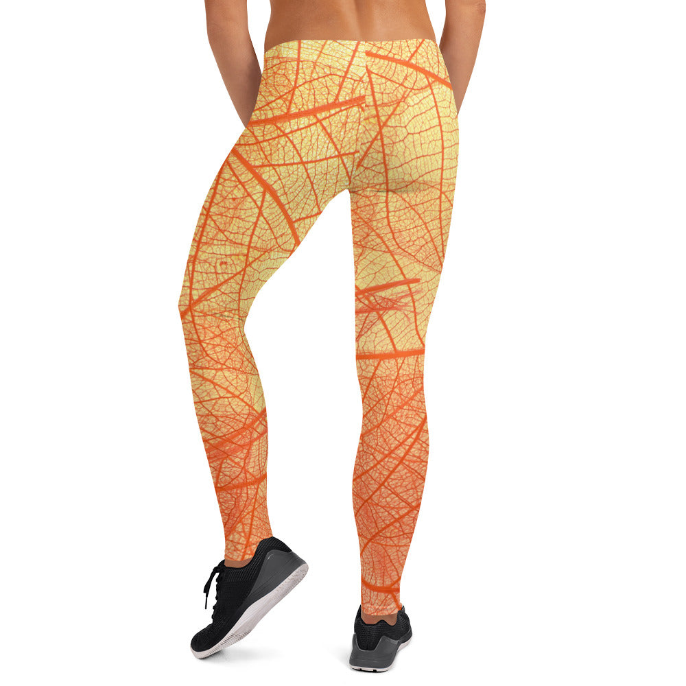 Vermilion Wisps Women's Leggings - FLAKOUT