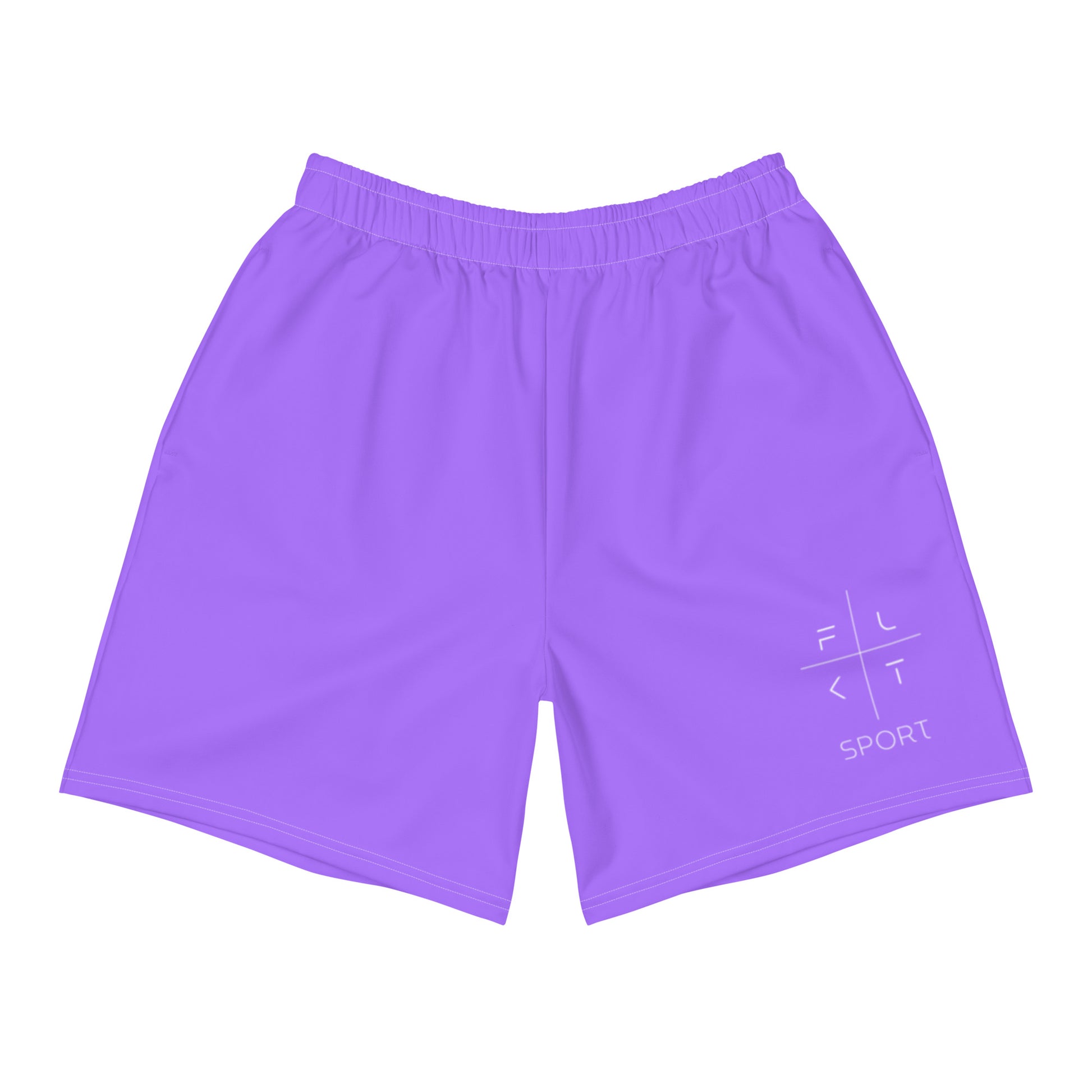 FLAKOUT Sport Mystic Lavender Men's Recycled Athletic Shorts - FLAKOUT