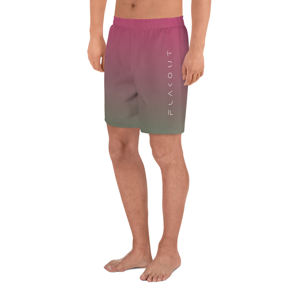 Olive Lilac Men's Recycled Shorts - FLAKOUT