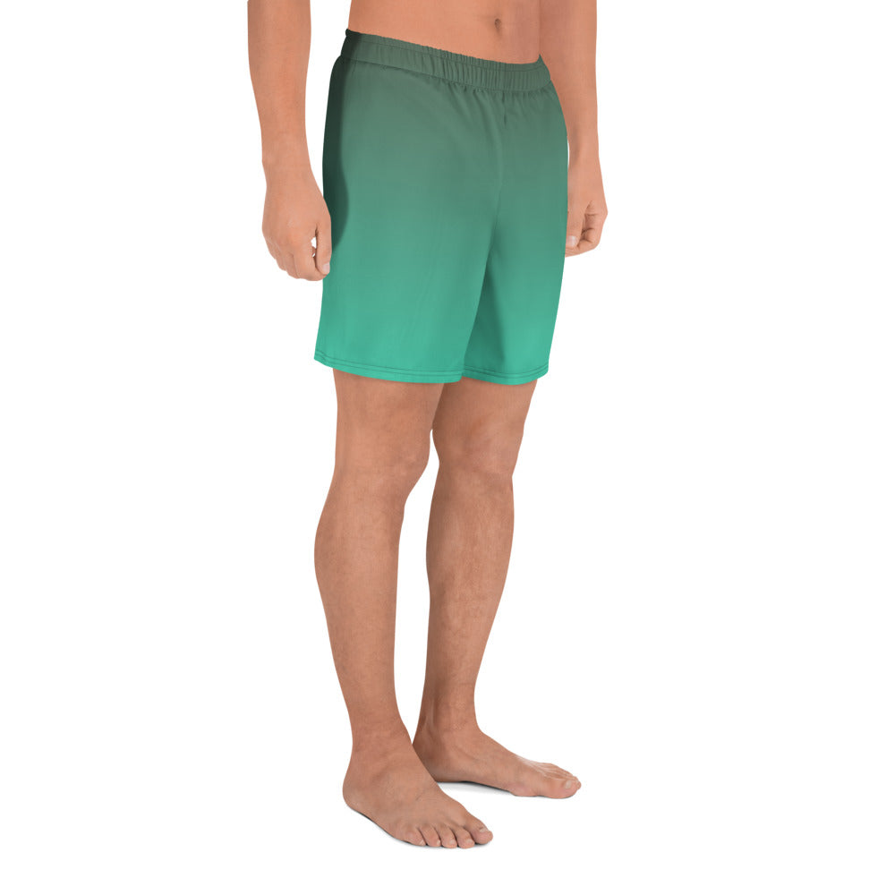 FLAKOUT Sport Ocean Breeze Men's Recycled Athletic Shorts - FLAKOUT