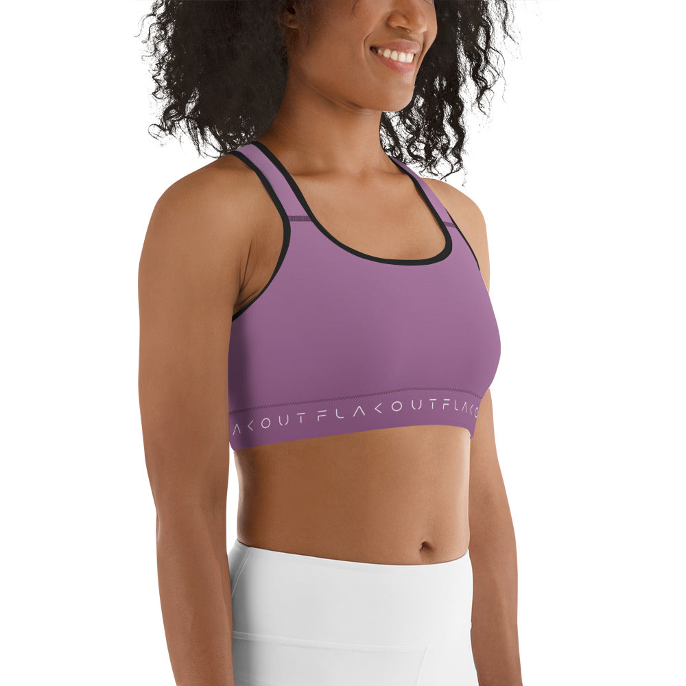 Violet Ecstasy Women's Sports Performance Bra - FLAKOUT