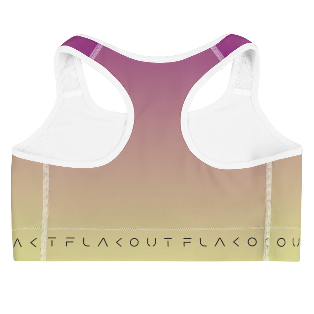 Midnight Symphony Women's Sports Performance Bra - FLAKOUT