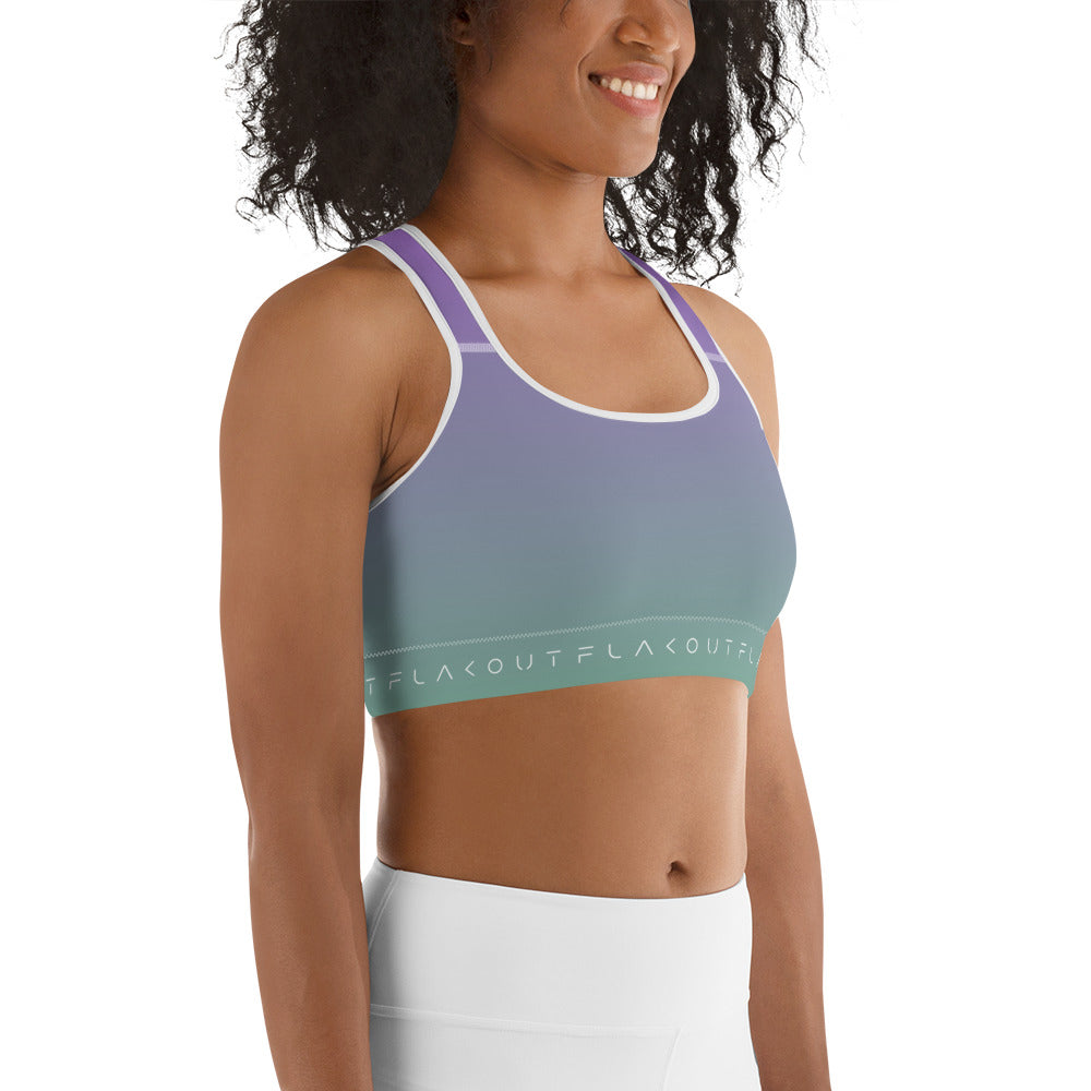 Lavender Lullaby Women's Sports Performance Bra - FLAKOUT