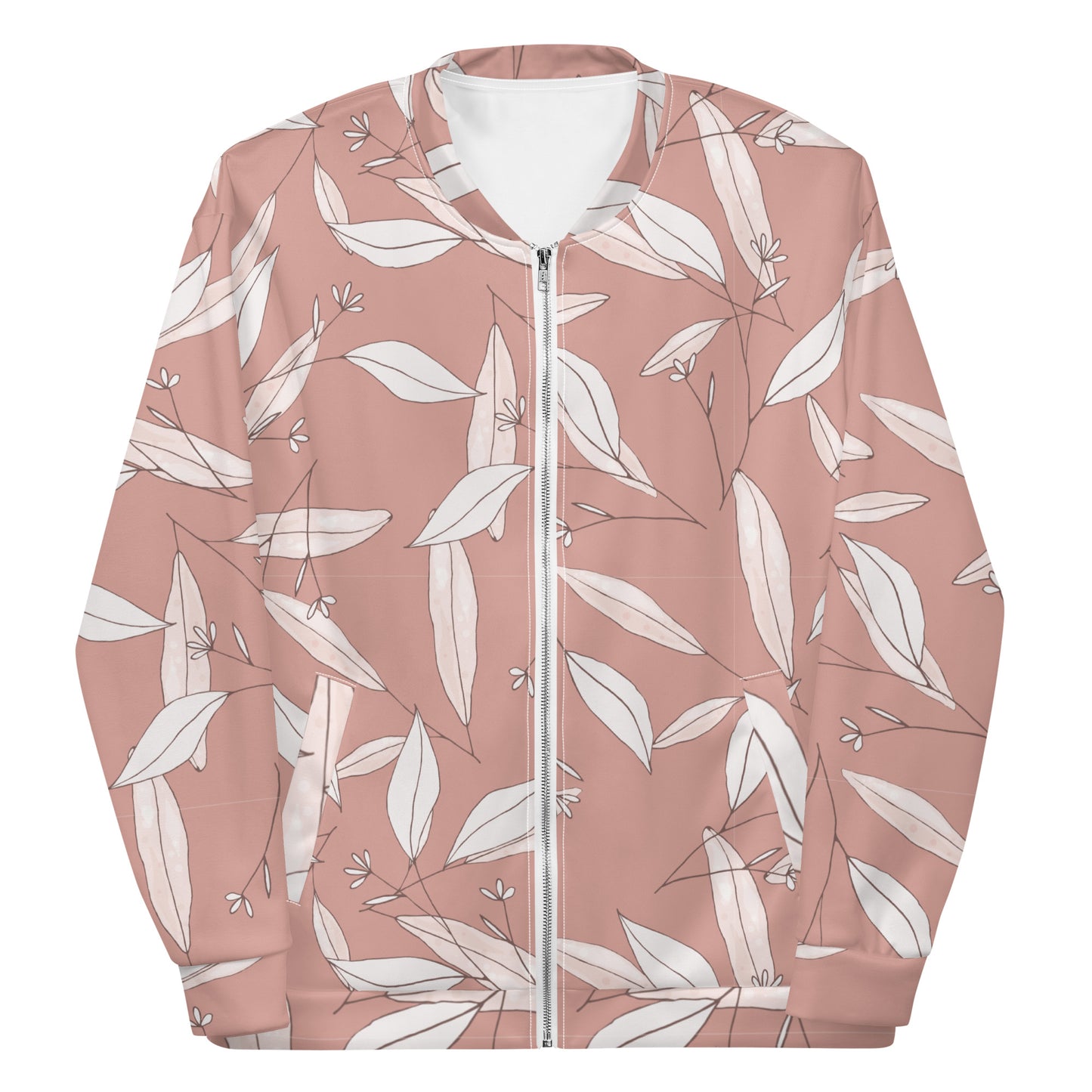 Feathered Finesse Women's Bomber Jacket - FLAKOUT