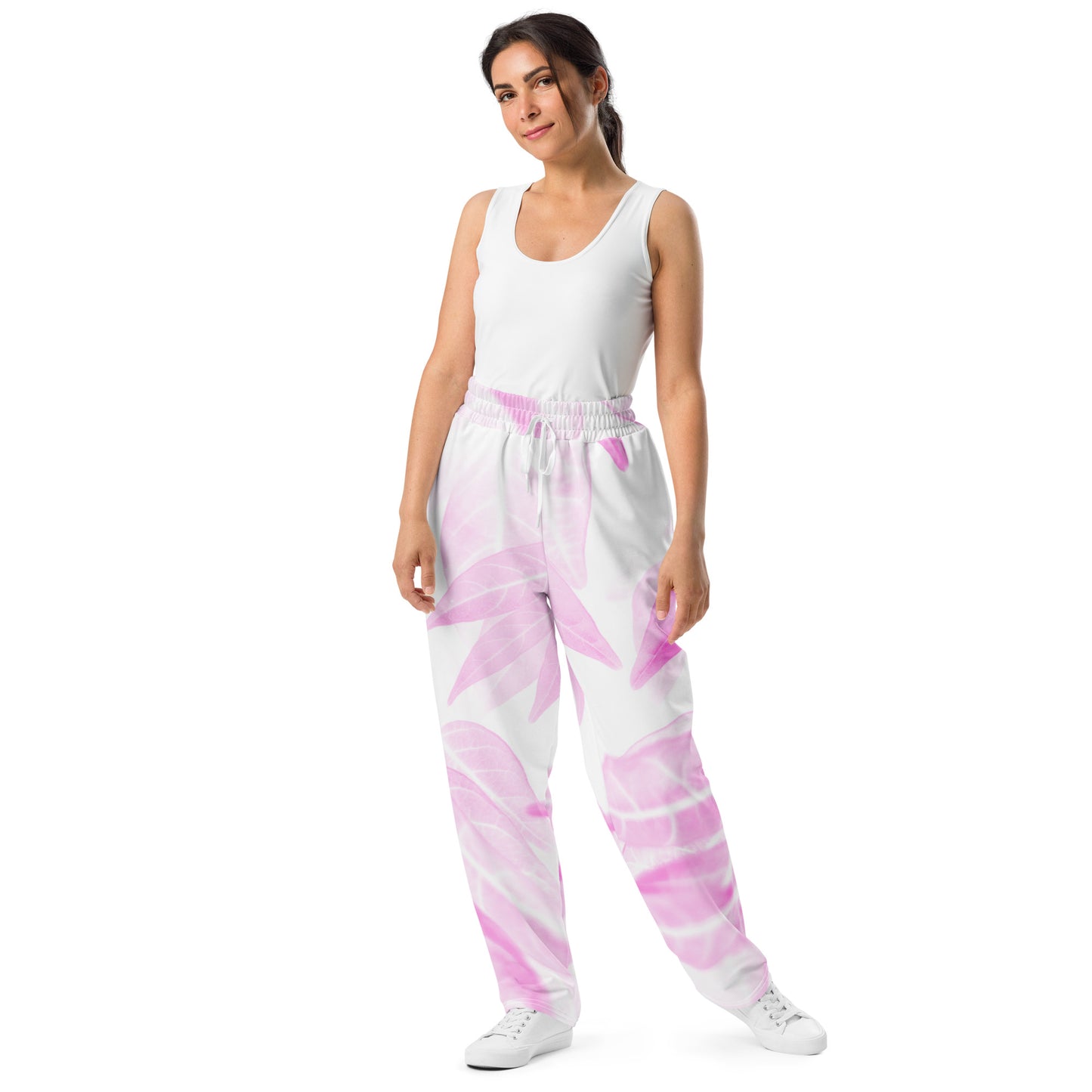 Luna Leaves Women's Wide-leg Recycled Joggers - FLAKOUT