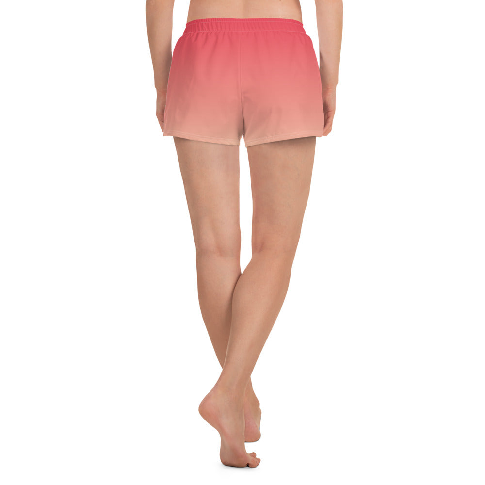 FLAKOUT Sport Strawberry Dream Women’s Recycled Athletic Shorts - FLAKOUT