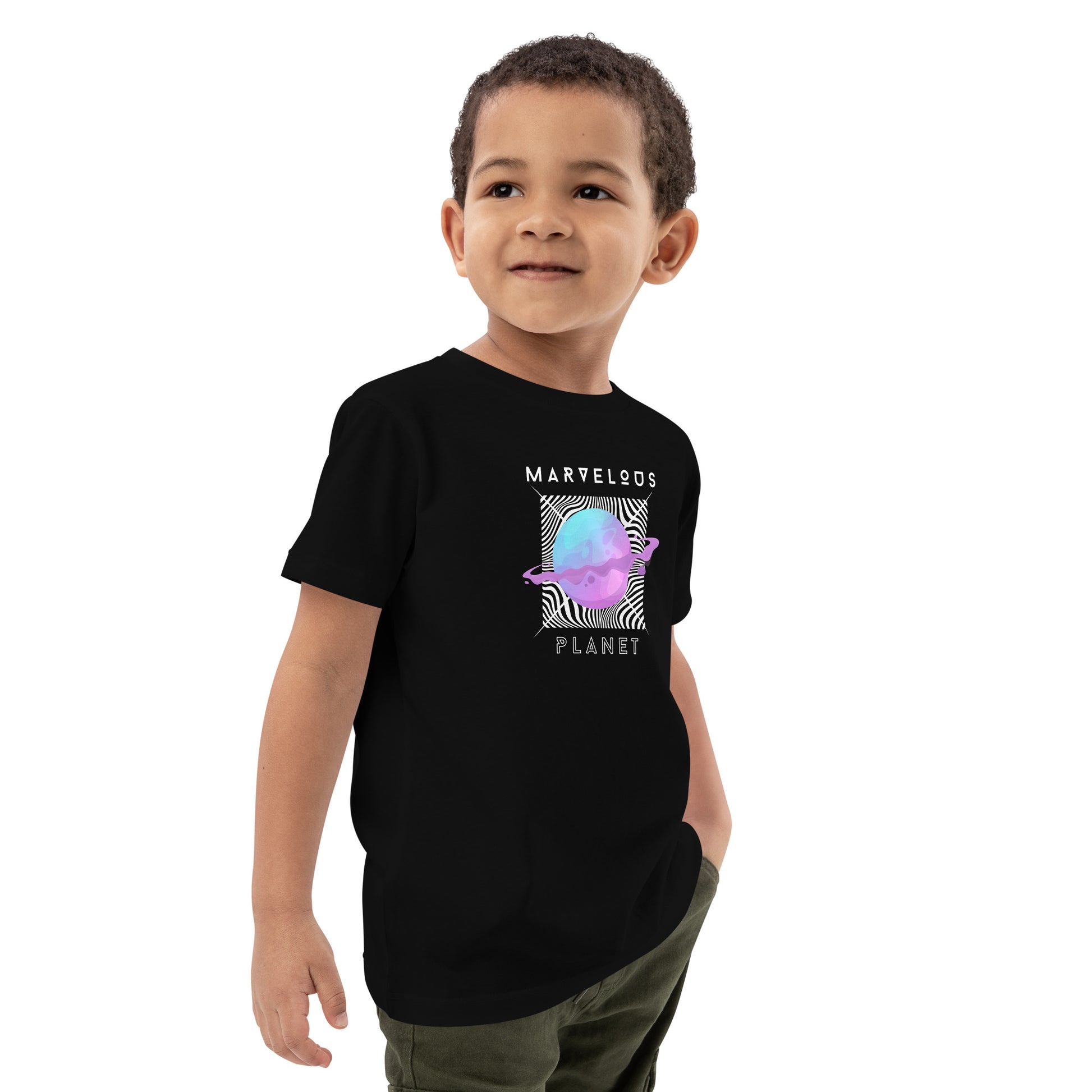 Kid's T-shirt Marvelous Planet - FLAKOUT