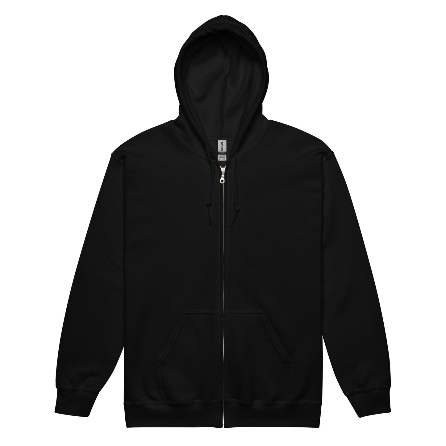 Ornate Embellisik Heavy Harmony Fusion Zip Hoodie - Black - FLAKOUT