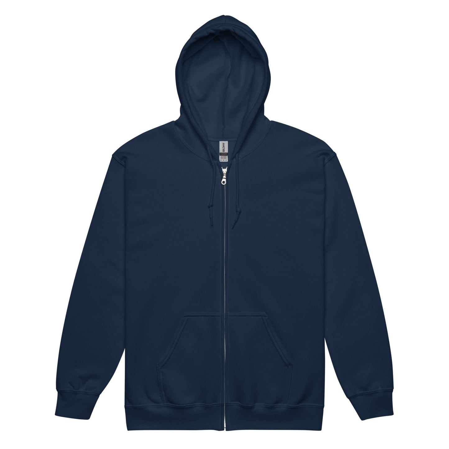 Vivid Existence Live Your Life Heavy Harmony Fusion Zip Hoodie - Navy - FLAKOUT