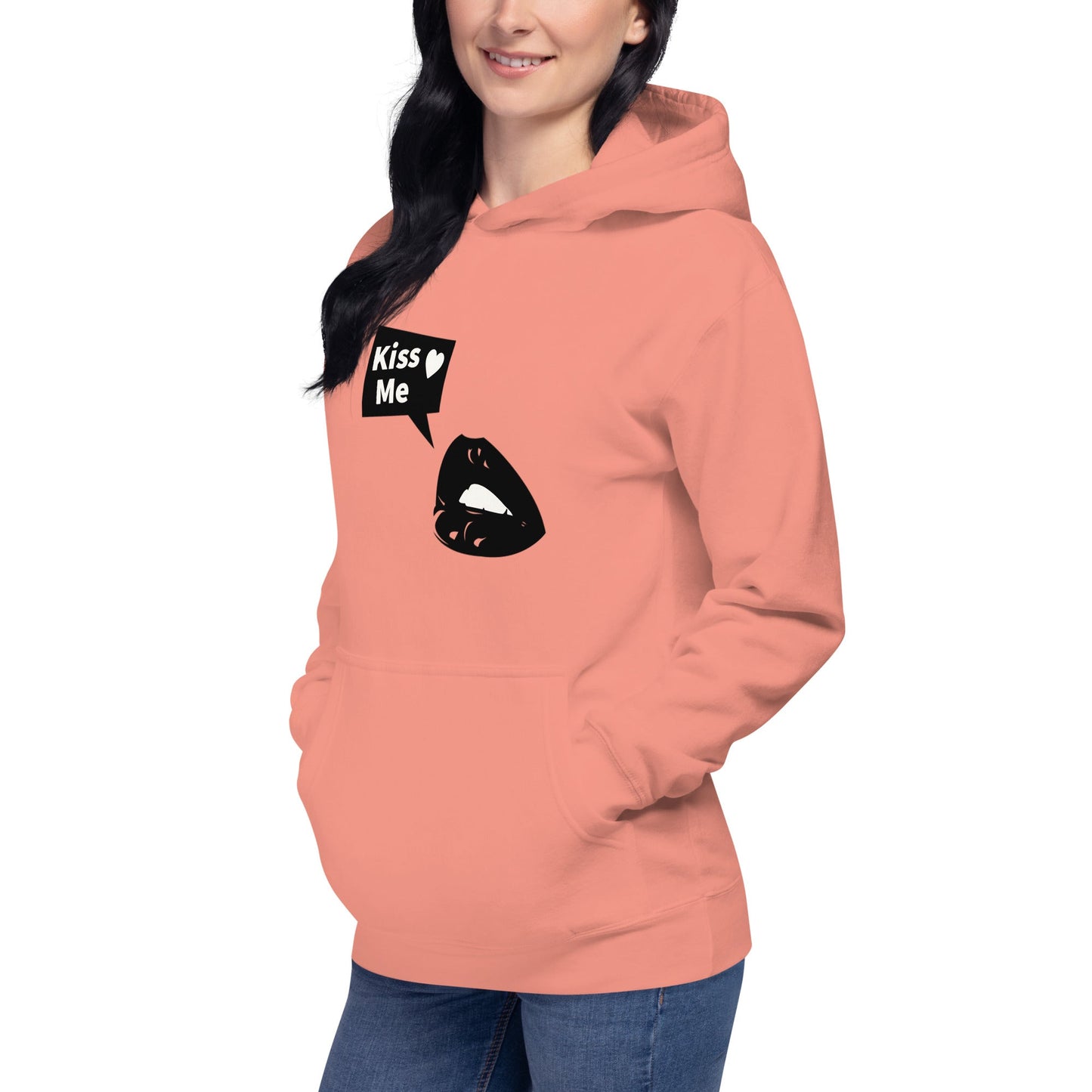 Sweet Talker Kiss Me Women's Hoodie - FLAKOUT